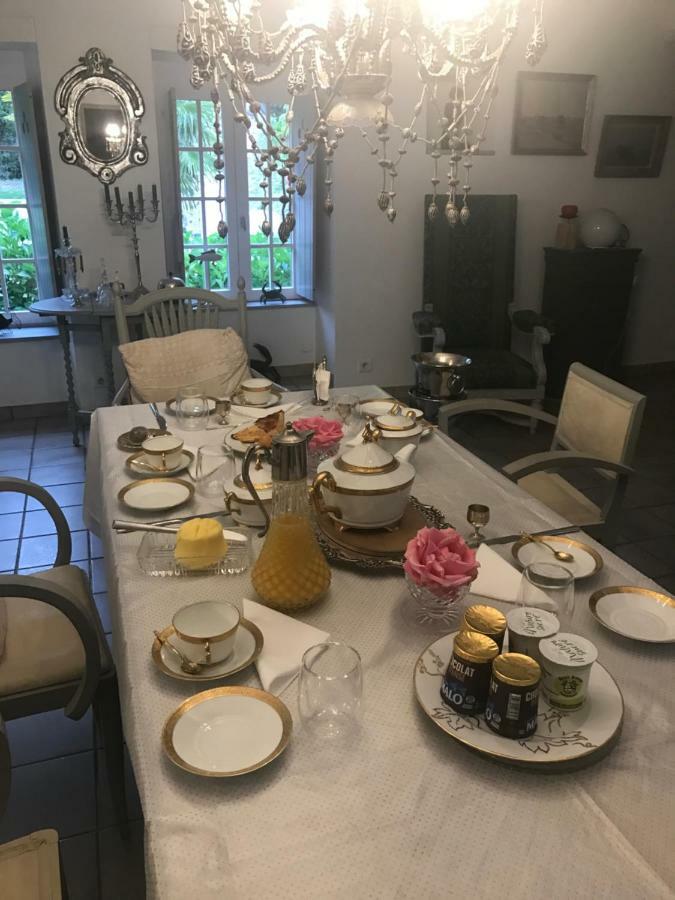 Hotel La Colombiere à Beaussais Sur Mer Extérieur photo